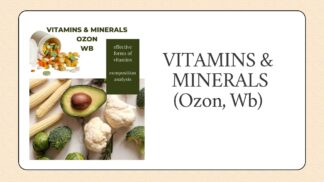 Vitamins & Minerals